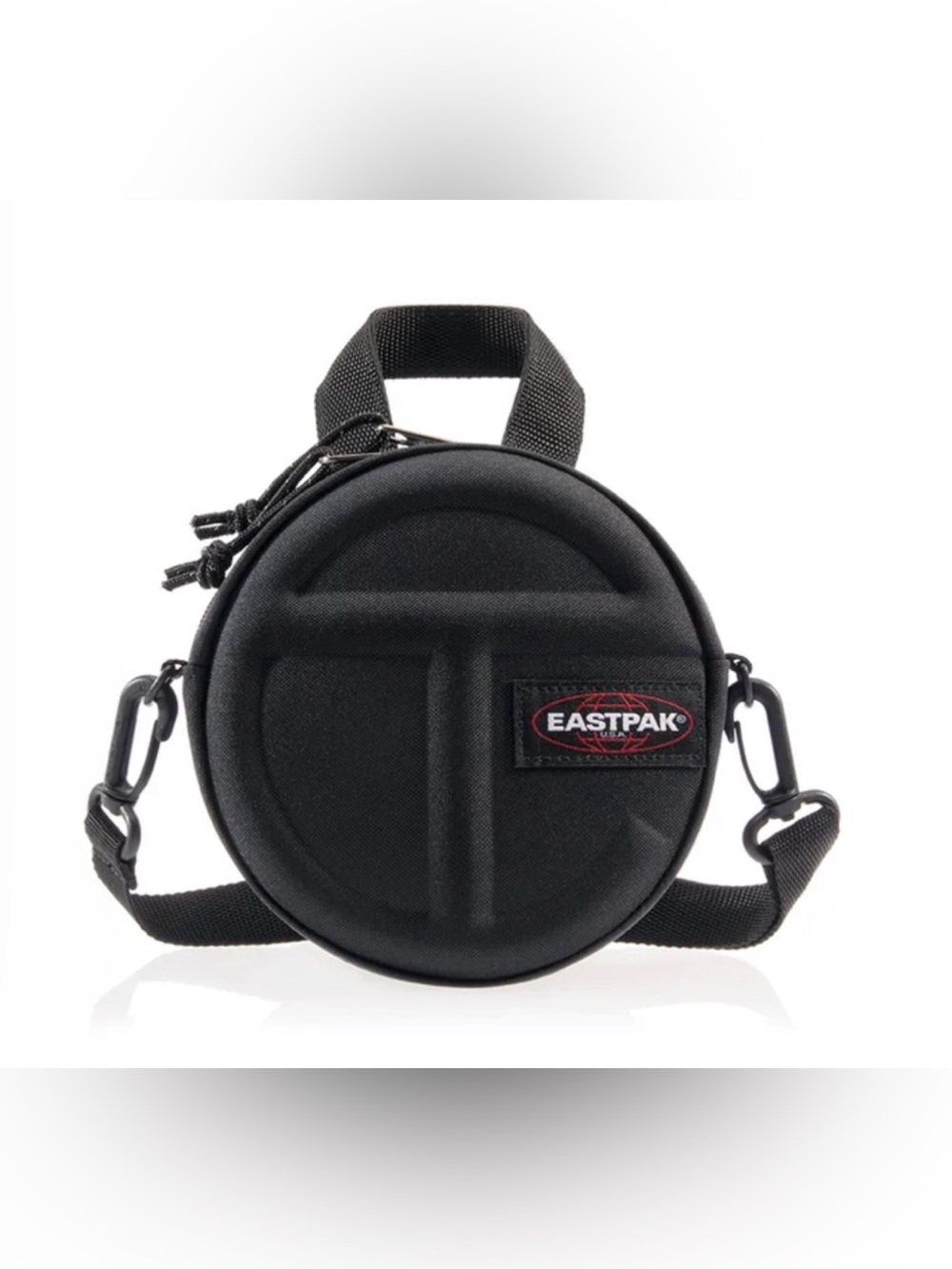 Telfar eastpak Black Round Crossbody Bag BRAND NEW